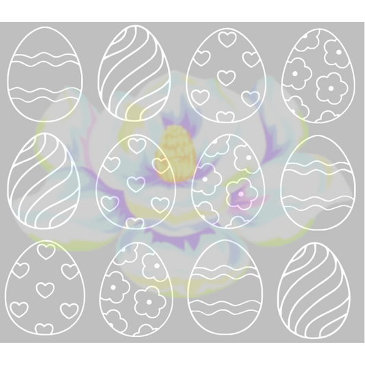 Easter Eggs Precut