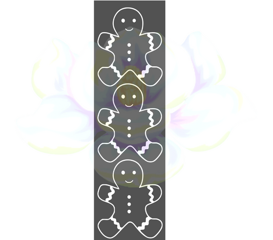 Gingerbread Man Pen Precut Template