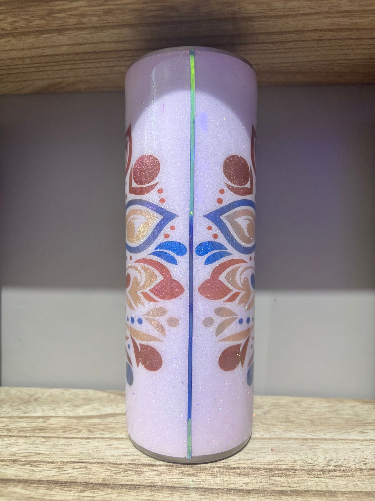 Stainless steel Peacock Tumbler