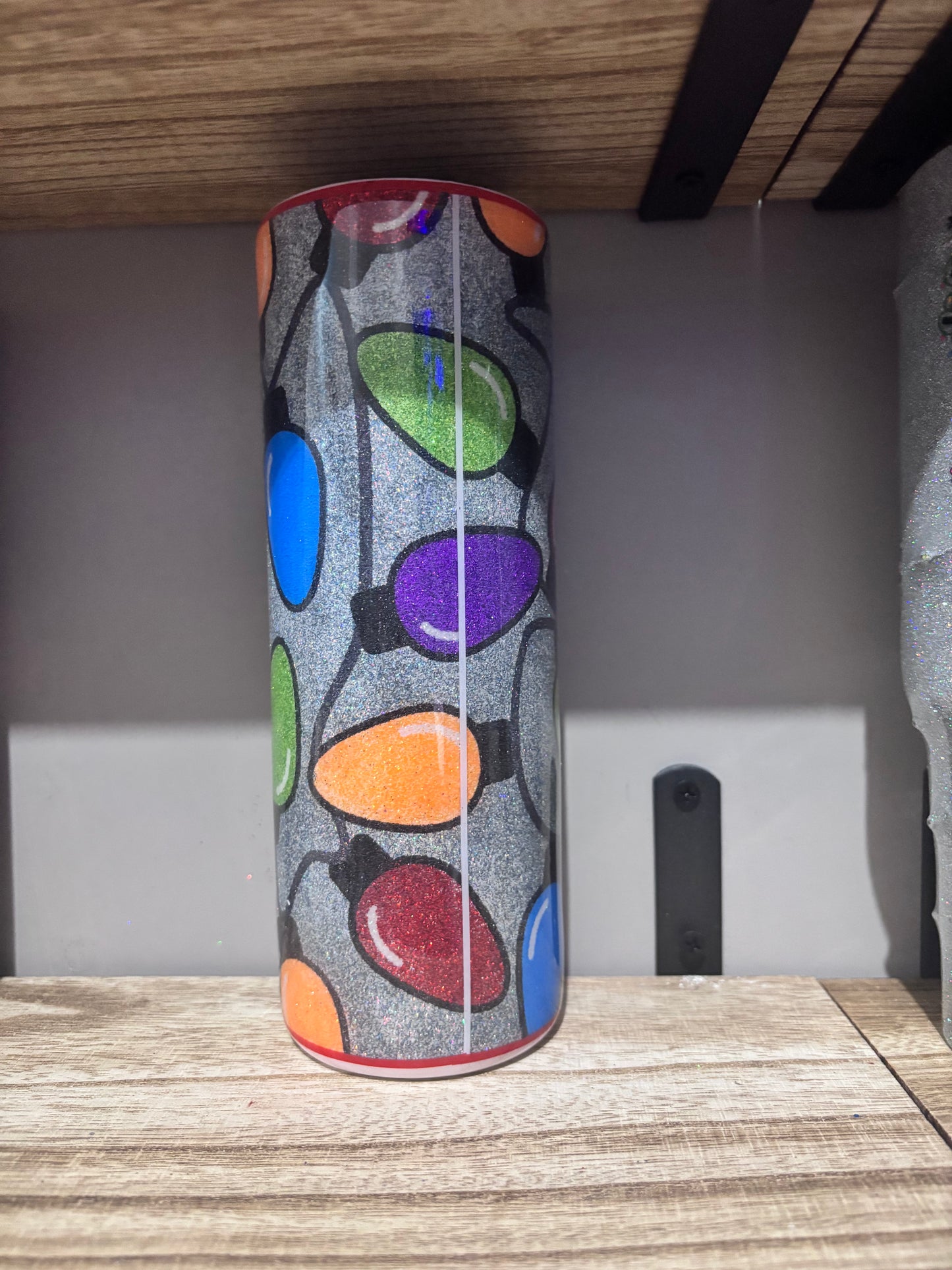 Stainless steel Christmas lights Tumbler