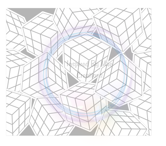 Rubik's Cube Precut Template