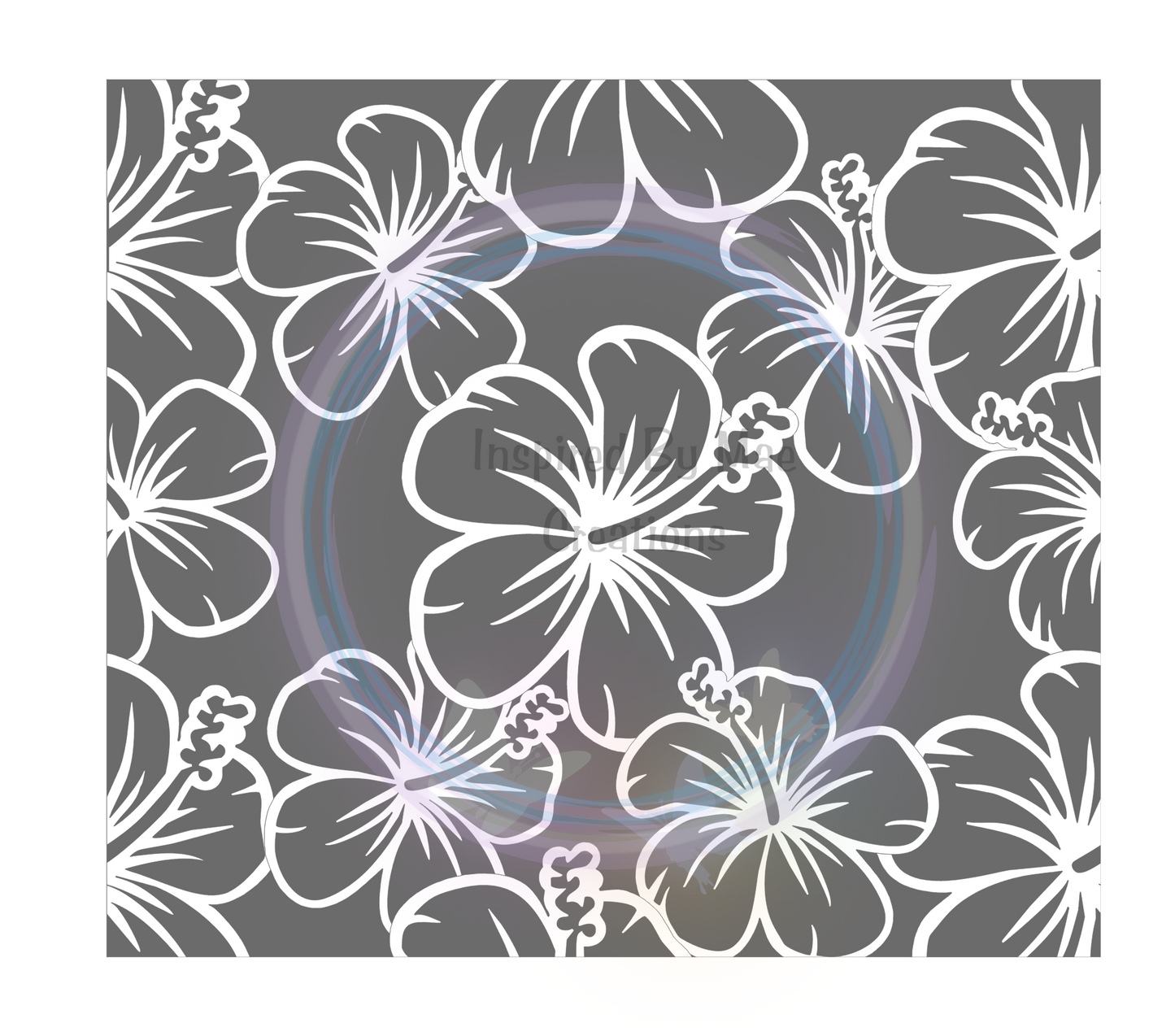 Hibiscus Precut Template