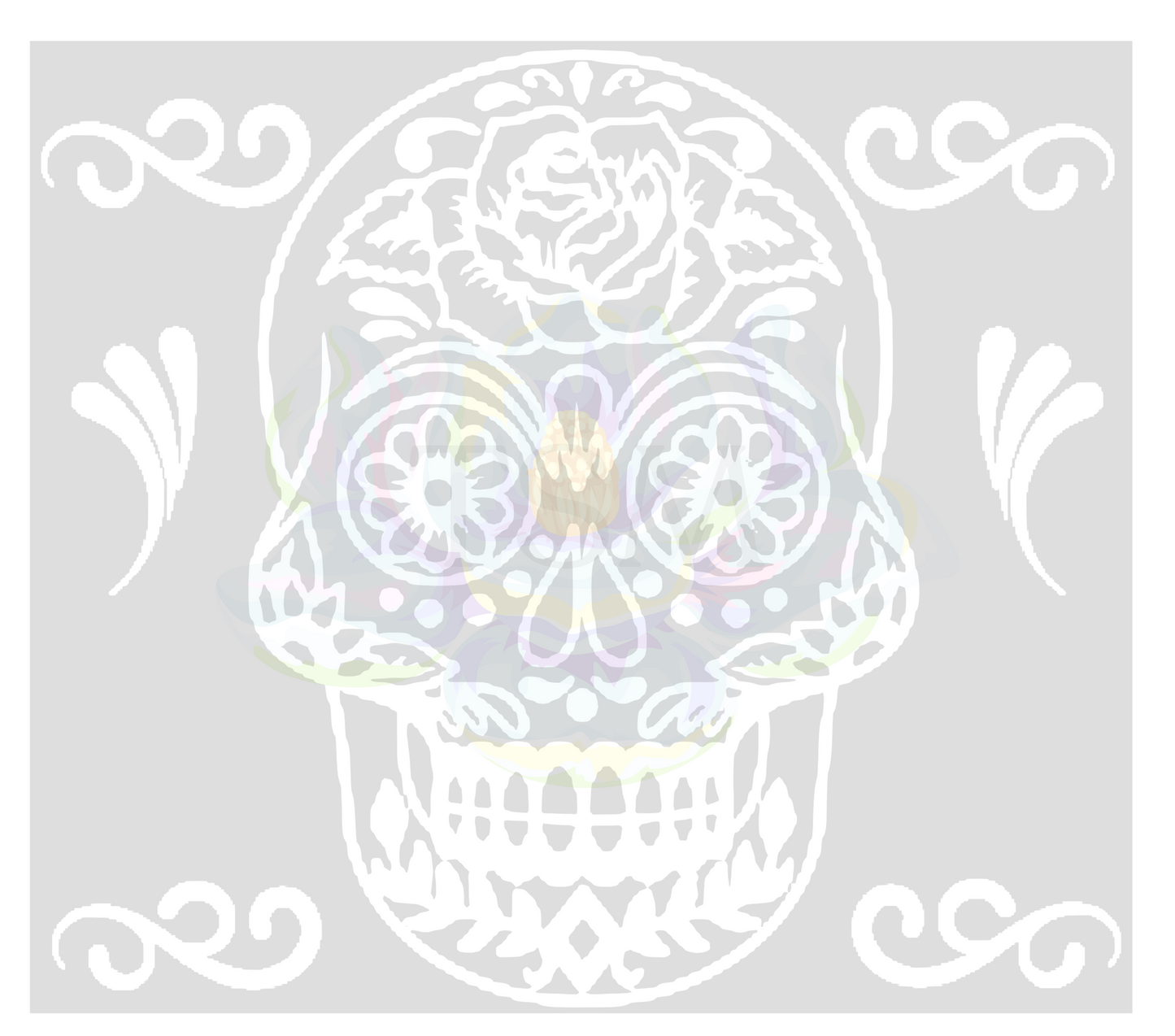 Sugar Skulls Precut Template