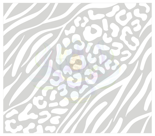 Zebra to Cheetah Pre cut Template