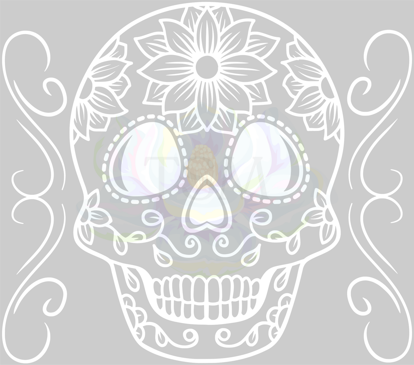 Flower Sugar Skull