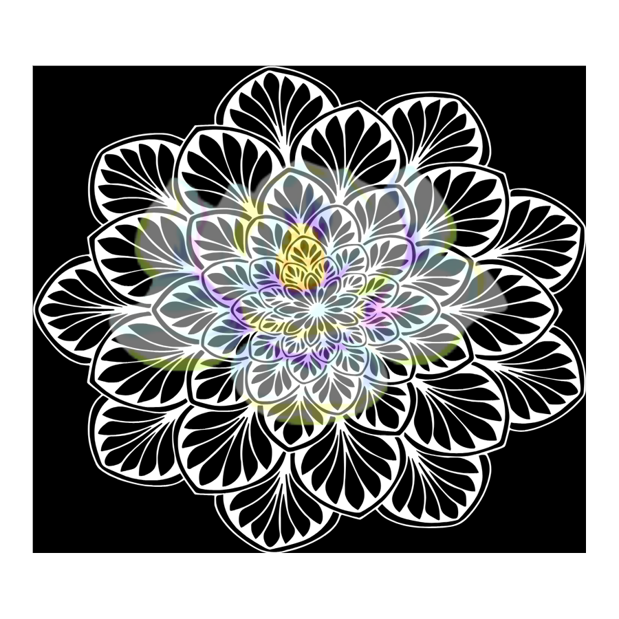 feather mandala