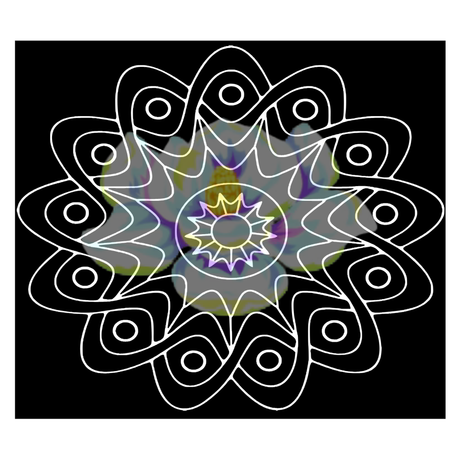 Swirly mandala