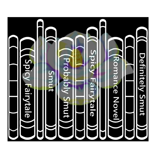 Book Smut Precut template