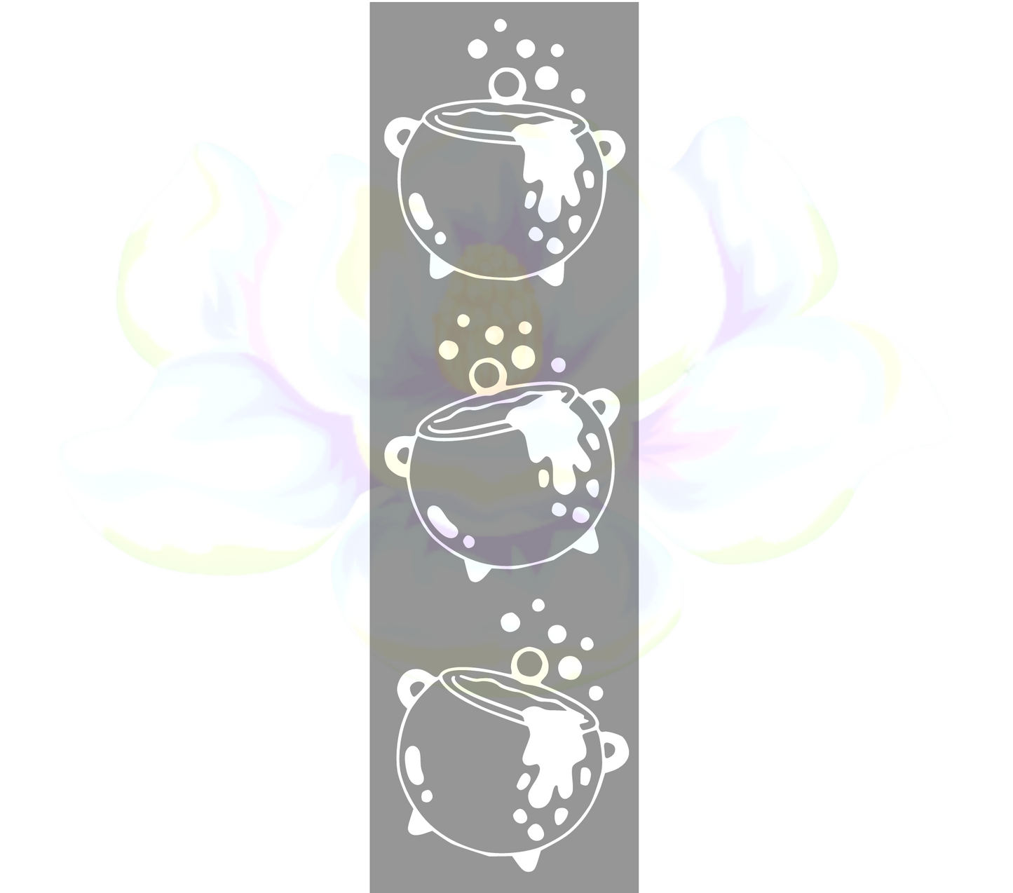 Cauldron Pen Precut template