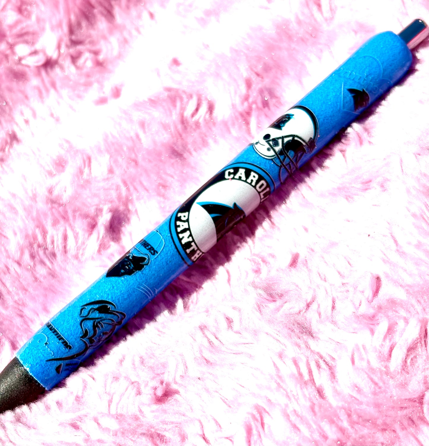 Panthers Matte glitter pen