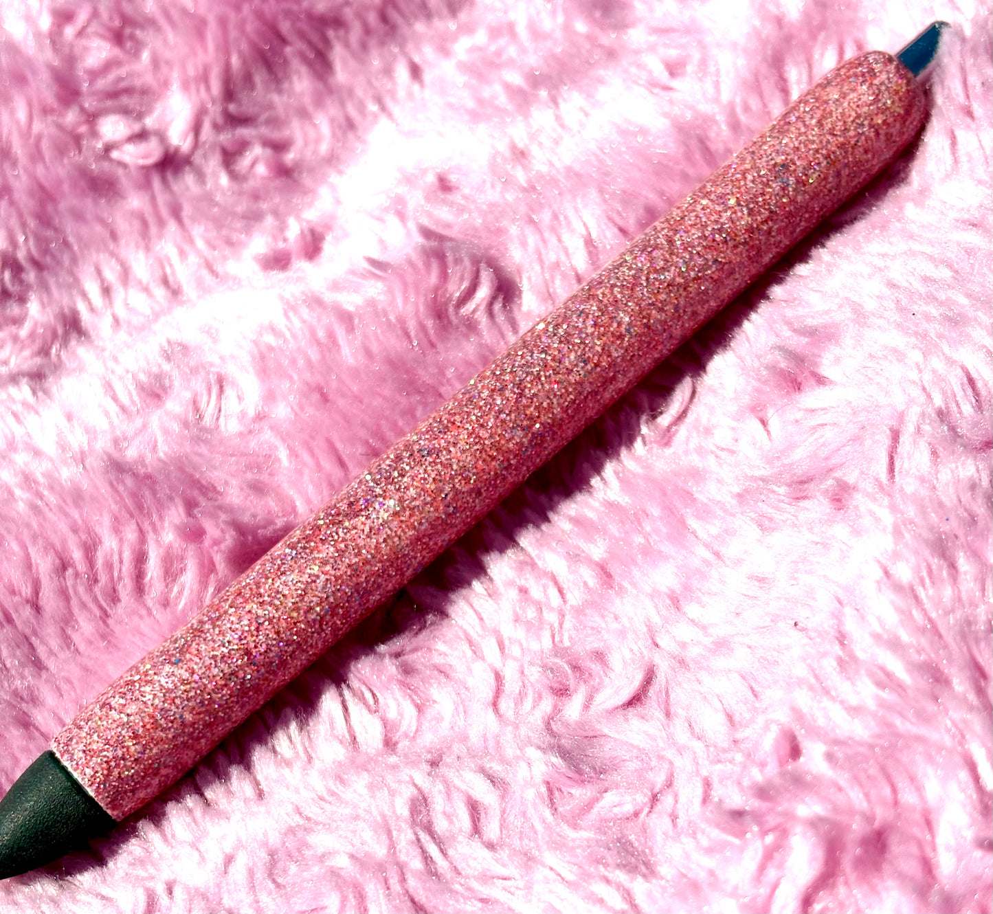 Pink Slipper glitter pen