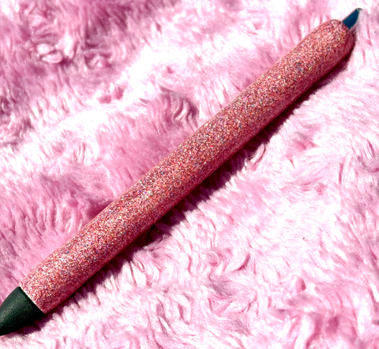 Pink Slipper glitter pen