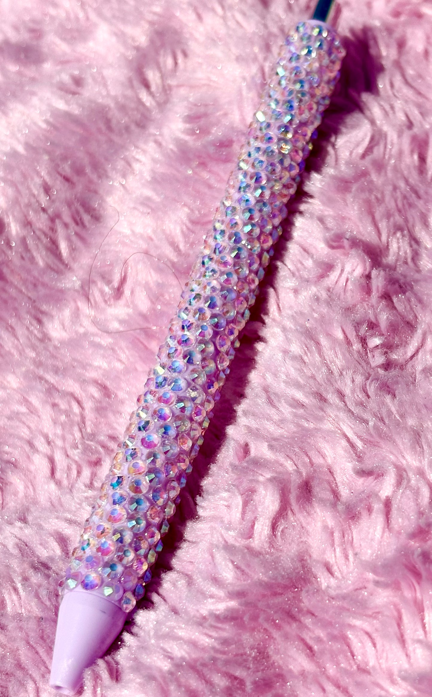 Light purple Rhinestone pen