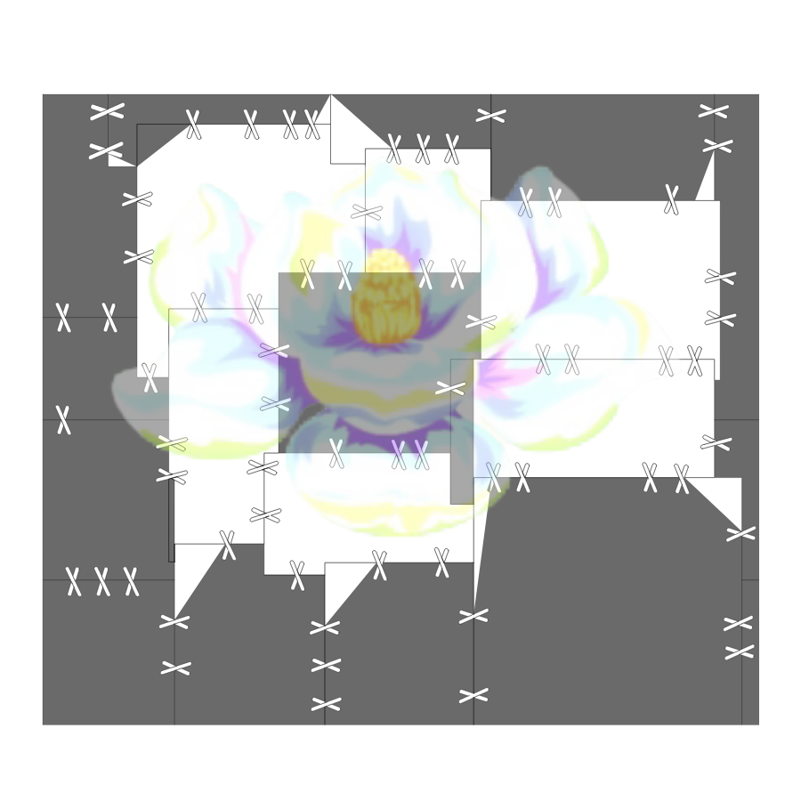 Grannys Patchwork Precut Template