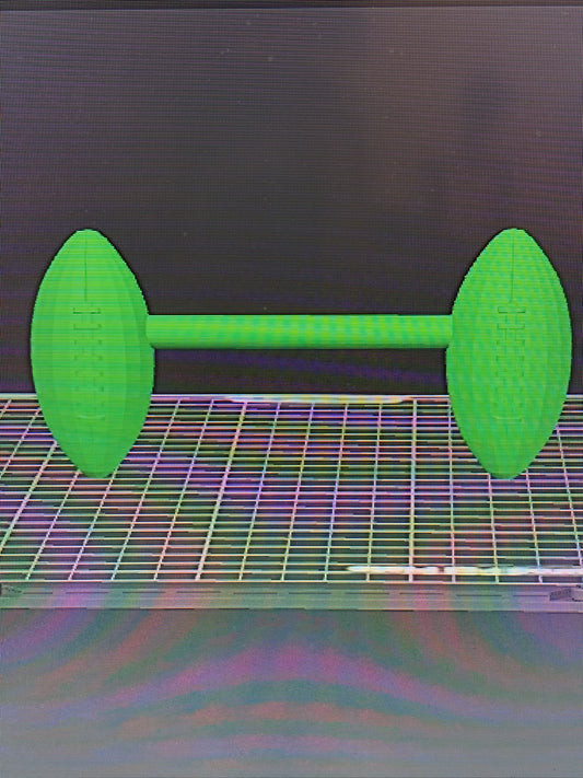 Football 3D Printed Handle