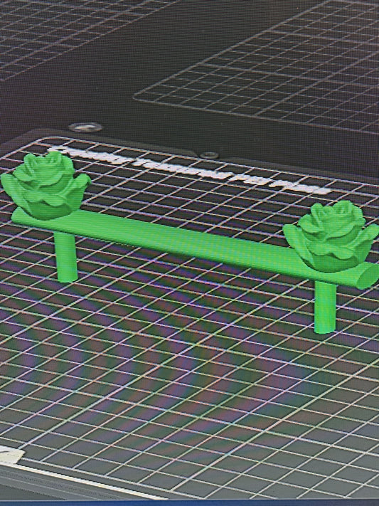 Rose 3D Printed Handle