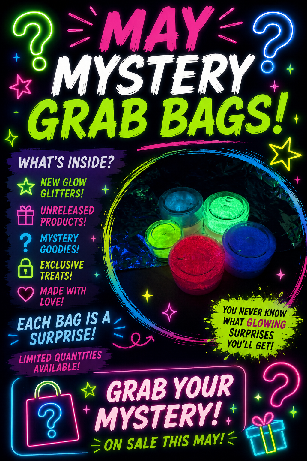 Mystery Grab bags May