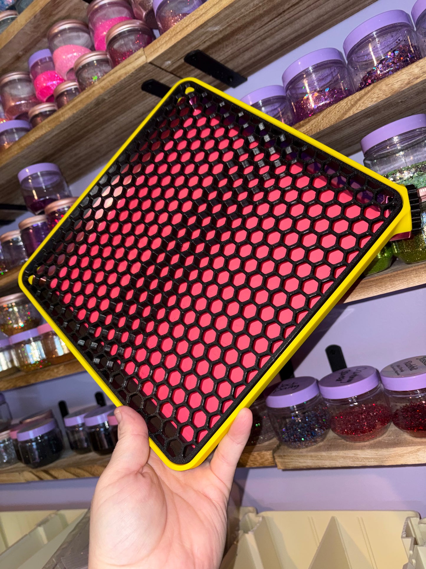 XL Glitter bead tray