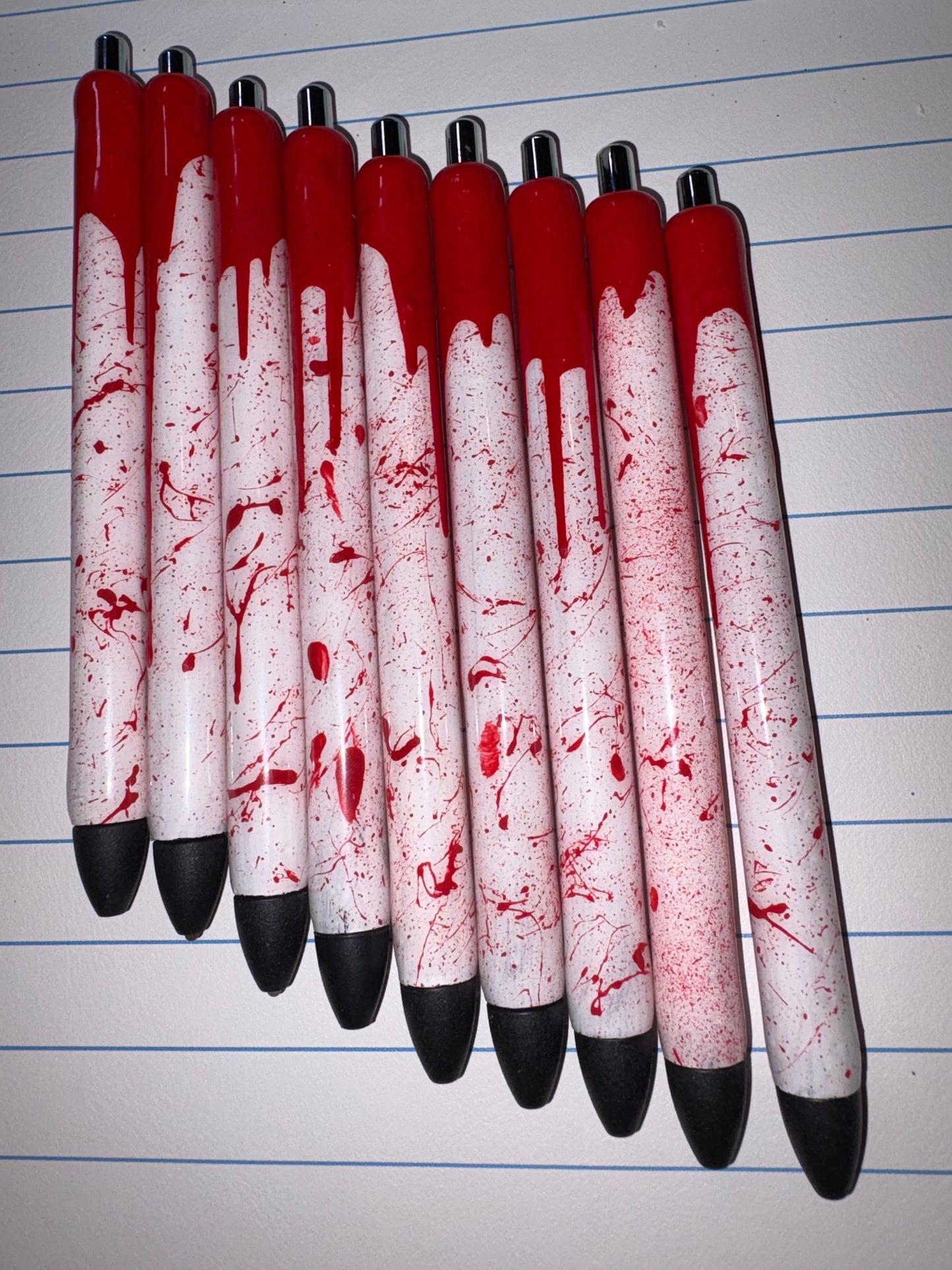 Blood splatter and drip pen