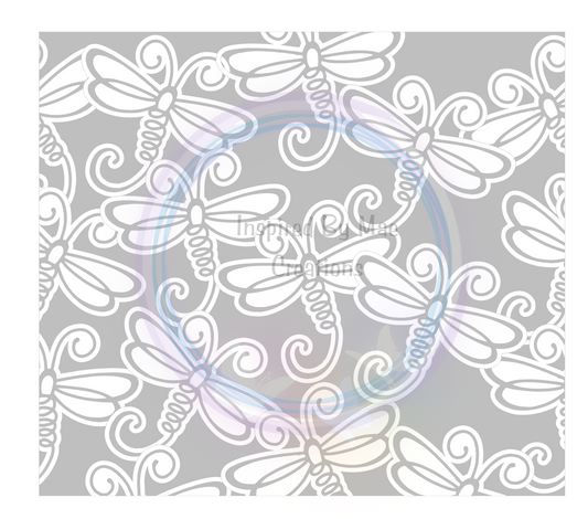 Dragon fly precut template