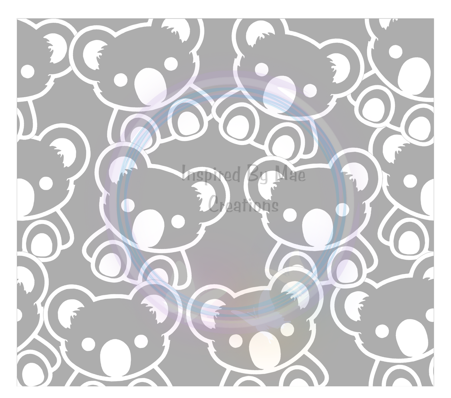 Koala Bear Precut Template