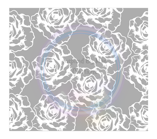 Roses Precut Template