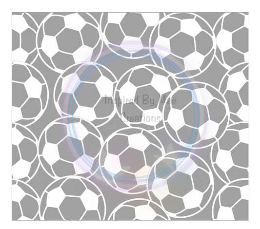 Soccer Ball Precut Template