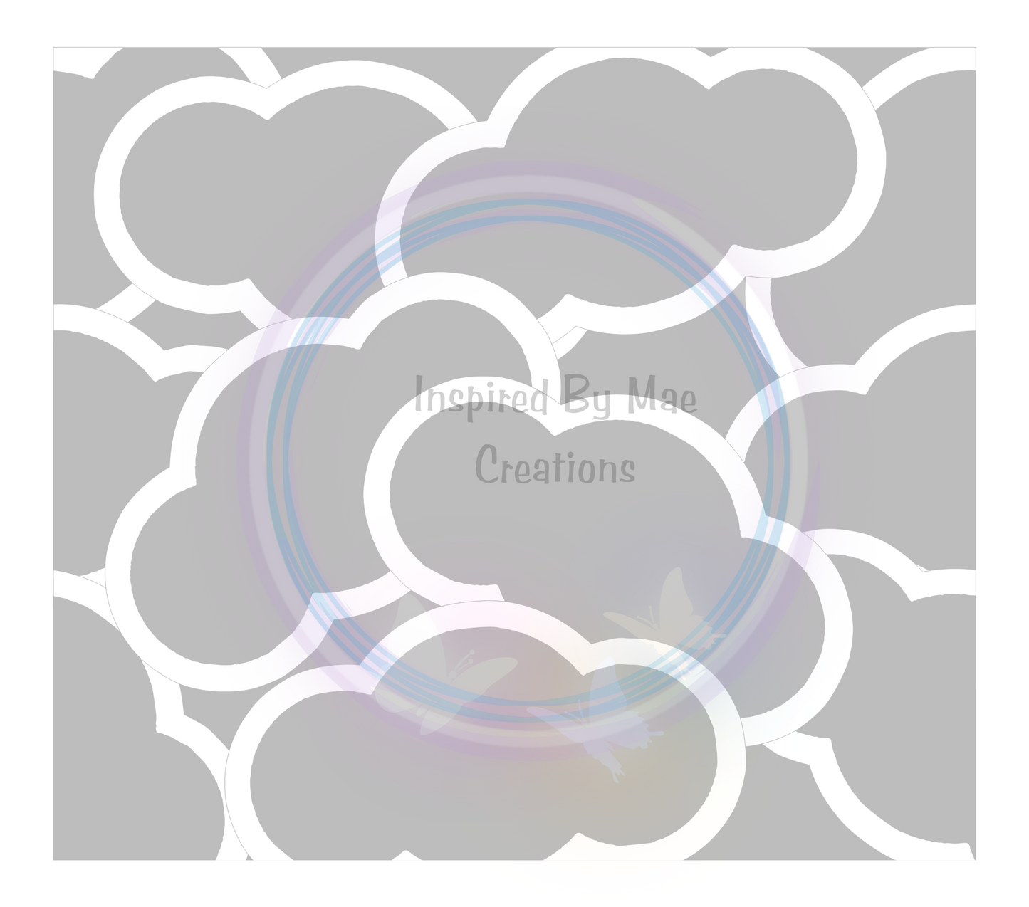 Clouds Pre Cut template