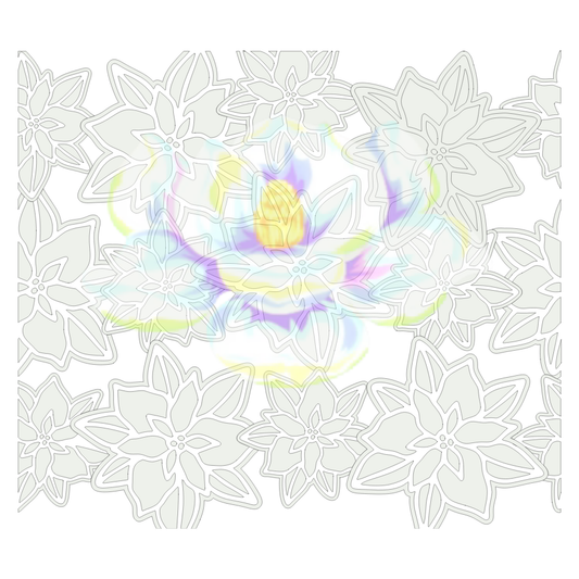 Poinsettias Precut Template