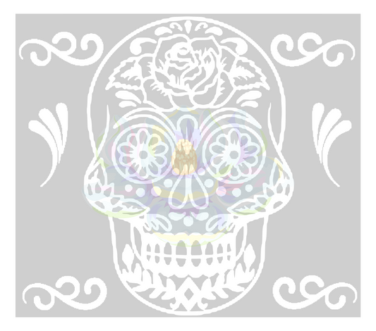 Sugar Skulls Template