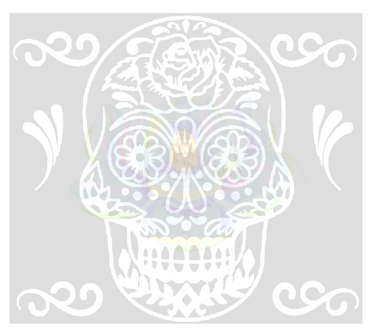 Sugar Skulls Precut Template