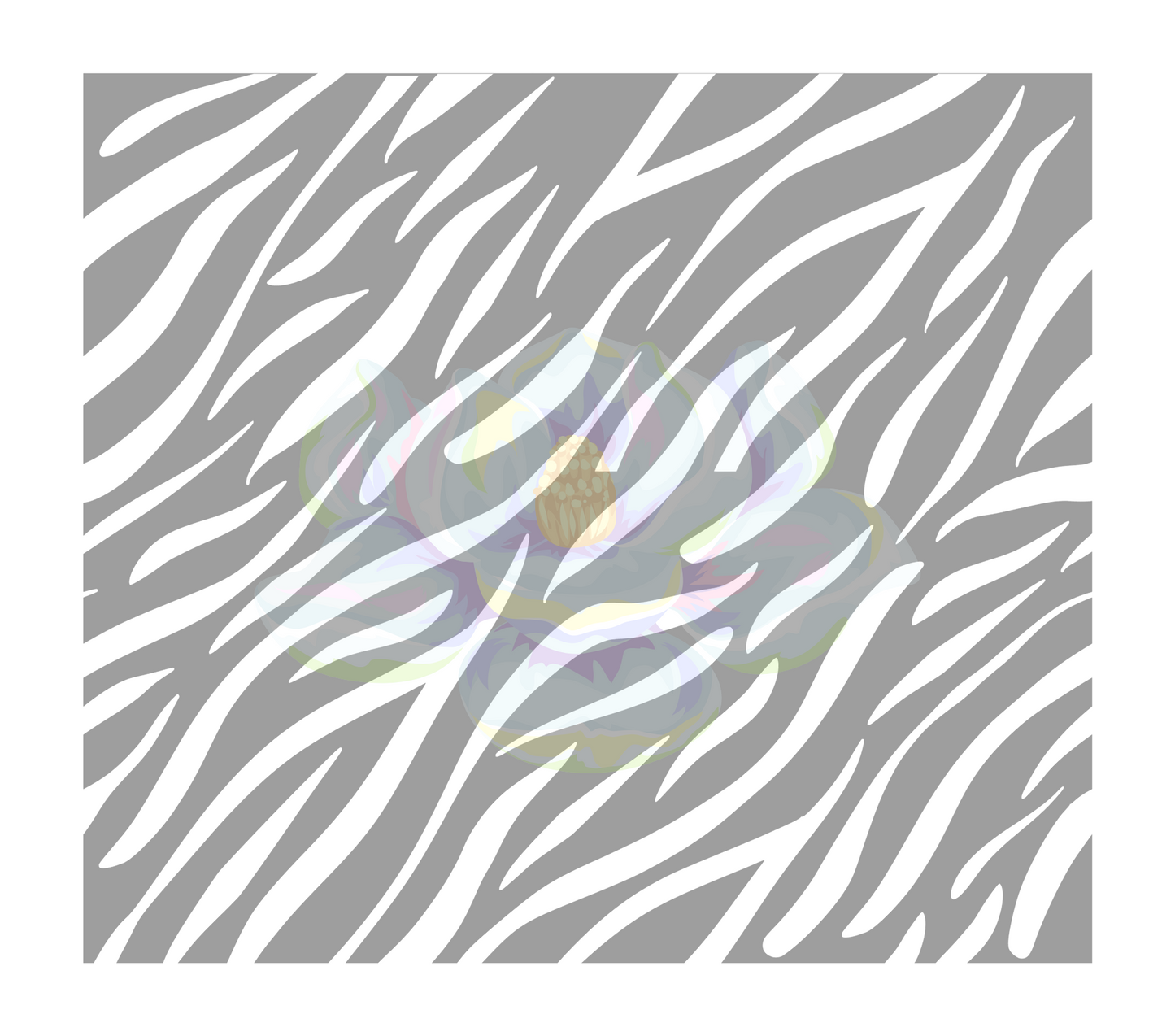 Seamless Zebra Template