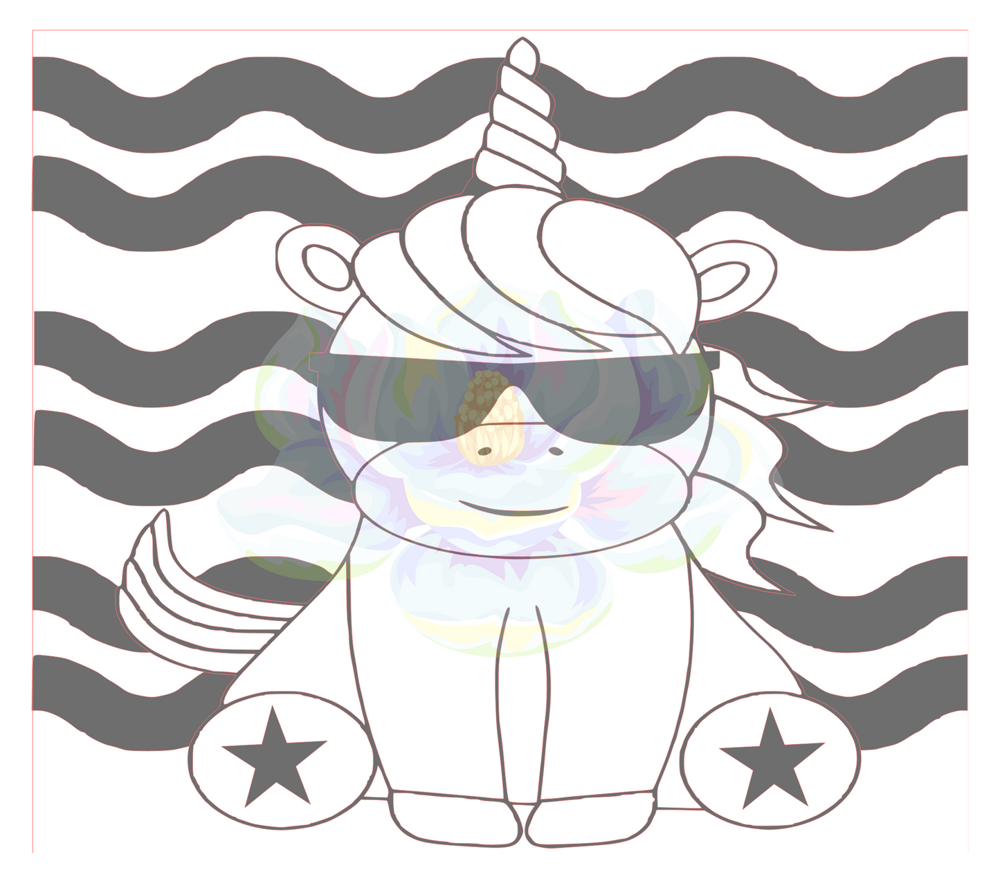 Wavy Unicorn