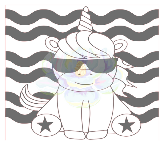 Wavy Unicorn
