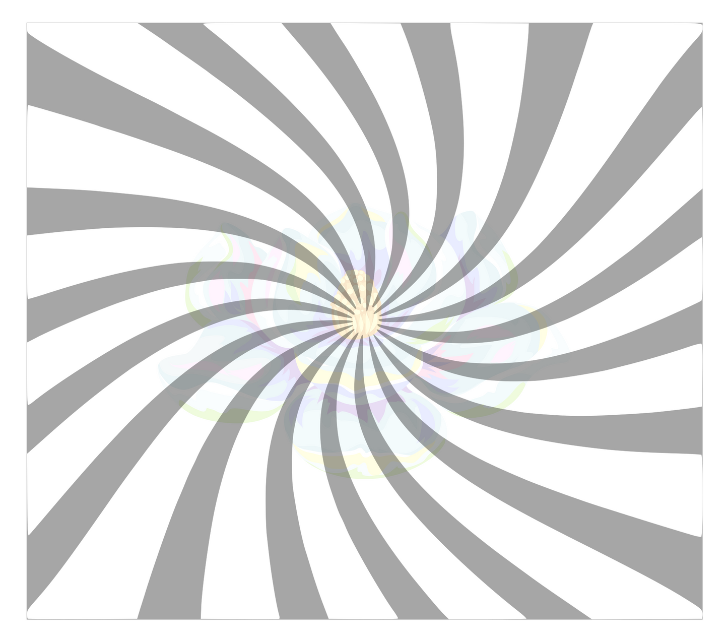 Seamless Wavy starburst template